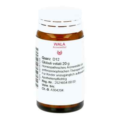 Quarz D12 Globuli 20 g von WALA Heilmittel GmbH PZN 08787235