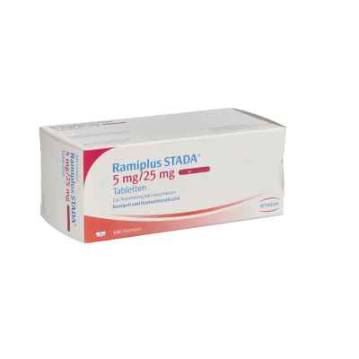 Ramiplus Stada 5 mg/25 mg Tabletten 100 stk von STADAPHARM GmbH PZN 02379015