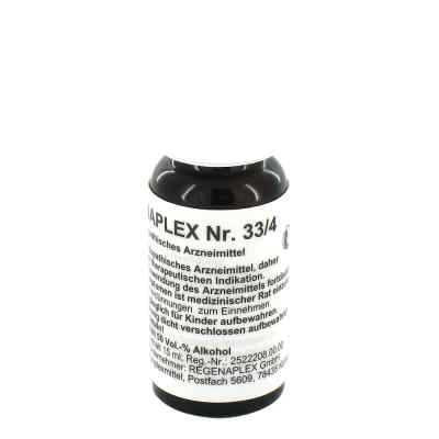 Regenaplex Nummer 33/4 Tropfen 15 ml von REGENAPLEX GmbH PZN 02642406