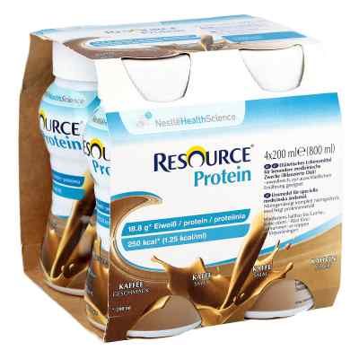Resource Protein Drink Kaffee 4X200 ml von Nestle Health Science (Deutschla PZN 04917273