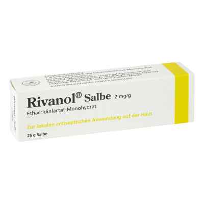 Rivanol Salbe 25 g von DERMAPHARM AG PZN 06185615