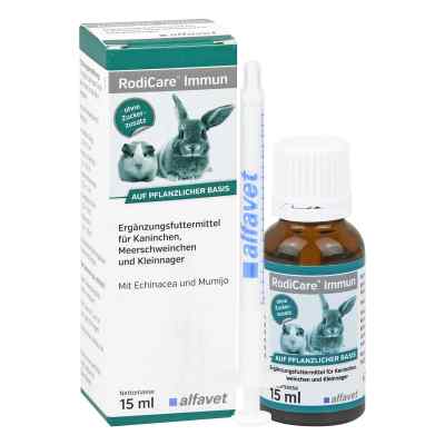 Rodicare Immun für Kaninchen/Kleinnager/Meerschw. 15 ml von alfavet Tierarzneimittel GmbH PZN 13360786