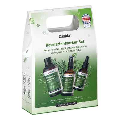 Rosmarin Haarkur mit Rosmarinöl+Wasser+Shampoo Set
