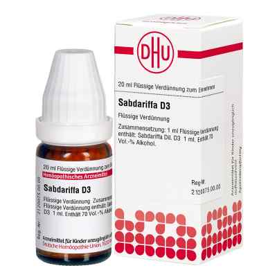 Sabdariffa D3 Dilution 20 ml von DHU-Arzneimittel GmbH & Co. KG PZN 07179396