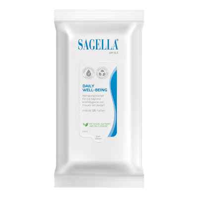Sagella Ph 4,5 Daily Well-being Tücher 15 stk von Cooper Consumer Health Deutschland GmbH PZN 19824382