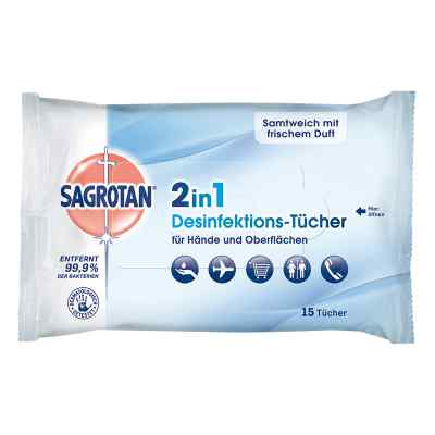 Sagrotan 2in1 Desinfektions-tücher
