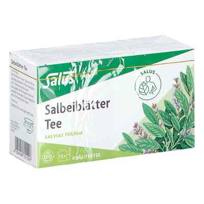 Salbeiblätter Tee Bio Salus Filterbeutel 15 stk von SALUS Pharma GmbH PZN 17916890