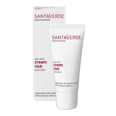 Santaverde Aloe Vera Creme rich ohne Duft 30 ml von SANTAVERDE GmbH PZN 04665038