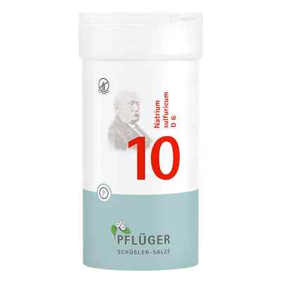 Schüßler-Salze Biochemie Pflüger 10 Natrium Sulfur D6 Tbl.