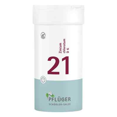 Schüßler-Salze Biochemie Pflüger 21 Zincum chloratum D6 Tbl.