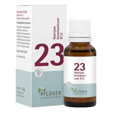 Schüßler-Salze Biochemie Pflüger 23 Natrium Bicarb. D12 Gl.