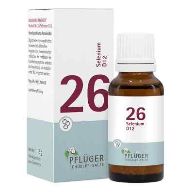 Schüßler-Salze Biochemie Pflüger 26 Selenium D12 Globuli 15 g von Homöopathisches Laboratorium Alexander Pflüger Gmb PZN 17278426
