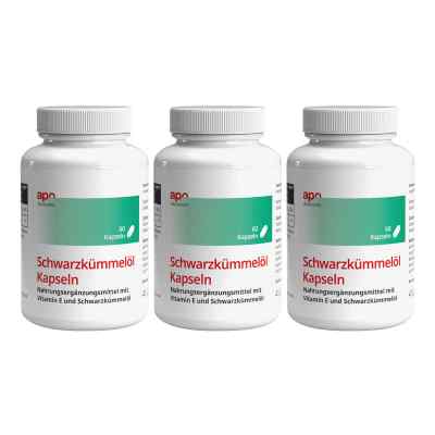 Schwarzkümmelöl Kapseln 500 mg von apodiscounter 3x60 stk von apo.com Group GmbH PZN 08102158