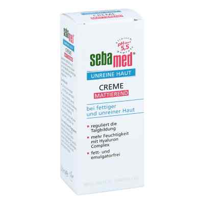 Sebamed Unreine Haut mattierende Creme 50 ml von Sebapharma GmbH & Co.KG PZN 09669928