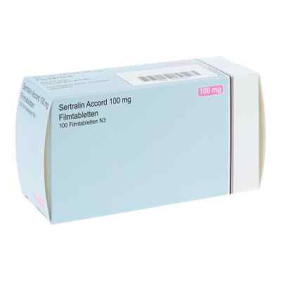 Sertralin Accord 100 mg Filmtabletten 100 stk von Accord Healthcare GmbH PZN 13979043
