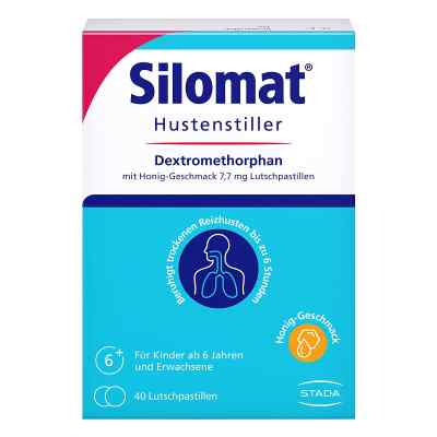 Silomat Hustenstiller DMP Honig-Geschmack Lutschpastillen