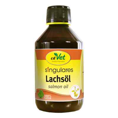 Singulares Lachsöl für Hunde und Katzen 250 ml von cdVet Naturprodukte GmbH PZN 12478221