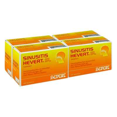 Sinusitis Hevert Sl Tabletten 4x100  von Hevert Arzneimittel GmbH & Co. K PZN 08100284