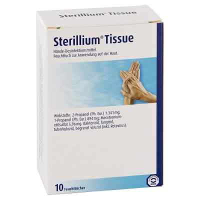 Sterillium Tissue 10 stk von PAUL HARTMANN AG PZN 09545362