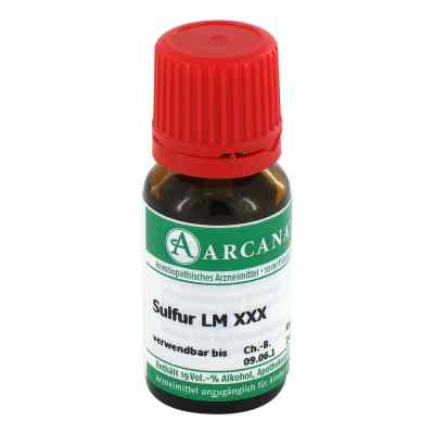 Sulfur Arcana Lm 30 Dilution 10 ml von ARCANA Dr. Sewerin GmbH & Co.KG PZN 02604067
