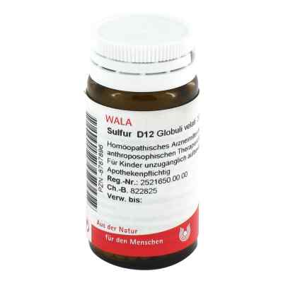 Sulfur D12 Globuli 20 g von WALA Heilmittel GmbH PZN 08787896