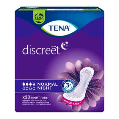 Tena Discreet normal night Einlagen 20 stk von Essity Germany GmbH PZN 16169617