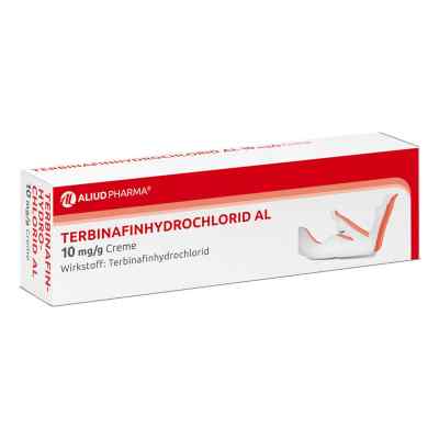 Terbinafinhydrochlorid AL 10 mg/g Creme bei Fußpilz 30 g von ALIUD Pharma GmbH PZN 03563241