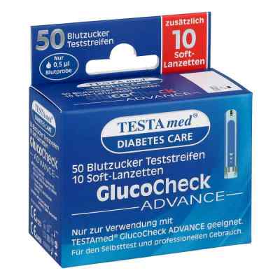 Testamed Glucocheck Advance Teststreif.m.10 Lanz.