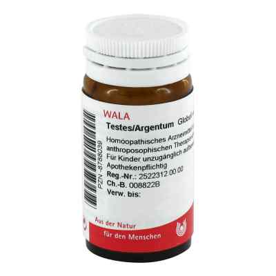 Testes/ Argentum Globuli 20 g von WALA Heilmittel GmbH PZN 08788039