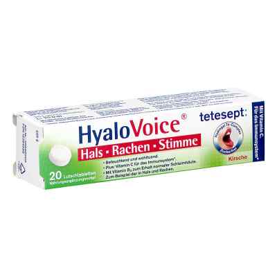 Tetesept Hyalovoice Hals Rachen Stimme Lutschtabletten 