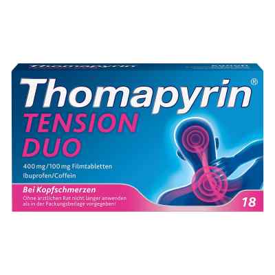 Thomapyrin® TENSION DUO Kopfschmerztabletten 18 stk von A. Nattermann & Cie GmbH PZN 15420191