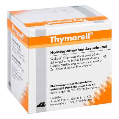 Thymorell Injektionslösung in Ampullen 25X2 ml von Sanorell Pharma GmbH PZN 10794923