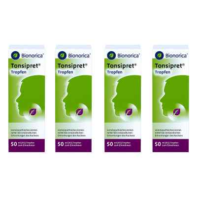 Tonsipret Tropfen 4x50 ml von Bionorica SE PZN 08106301