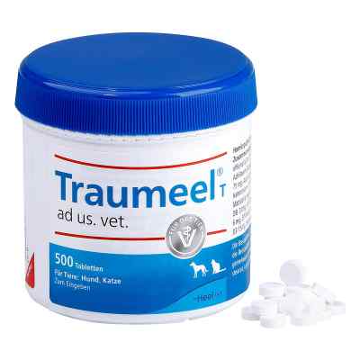 Traumeel T Tabletten für Hunde /Katzen 500 stk von Biologische Heilmittel Heel GmbH PZN 04055647