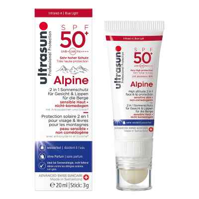 Ultrasun Alpine SPF 50+ 2in1 20 ml von Ultrasun AG PZN 17574343