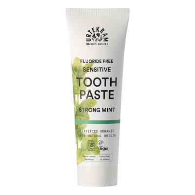 Urtekram Strong Mint Sensitive Toothpaste 75 ml von Midsona Deutschland GmbH PZN 18820353