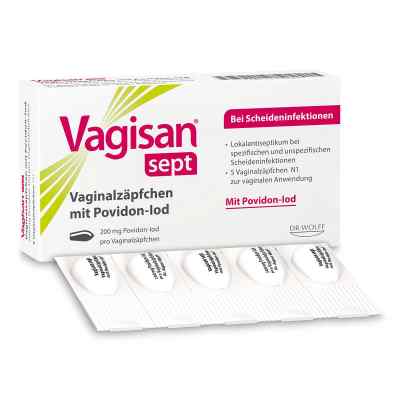 Vagisan Sept Vaginalzäpfchen Mit Povidon-Iod