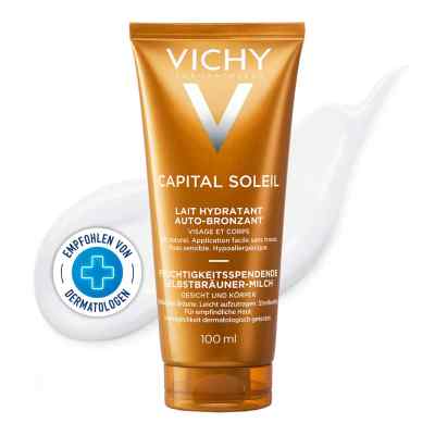Vichy Capital Soleil Selbstbräuner Milch Gesicht und Körper