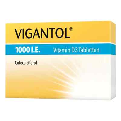 Vigantol 1.000 I.e. Vitamin D3 Tabletten 100 stk von WICK Pharma - Zweigniederlassung PZN 13155684