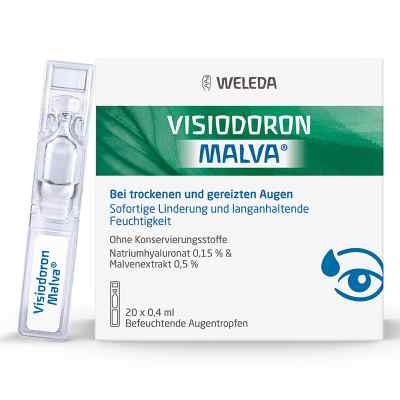Visiodoron Malva Augentropfen in Einzeldosispipet.