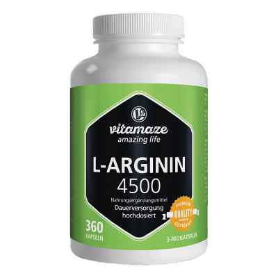 Vitamaze L-ARGININ HOCHDOSIERT 4.500 mg