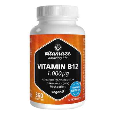 Vitamaze Vitamin B12 1.000 μg hochdosiert vegan