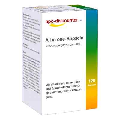 Vitamin All In one Kapseln 120 stk von Apologistics GmbH PZN 17174454