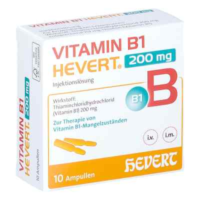Vitamin B1 Hevert 200 mg Injektionslösung Ampullen 