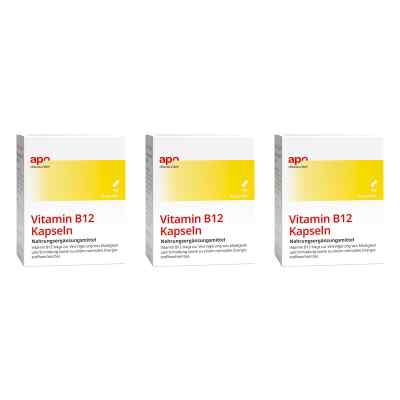 Vitamin B12 Kapseln von apo-discounter 3x 90 stk von apo.com Group GmbH PZN 08101838