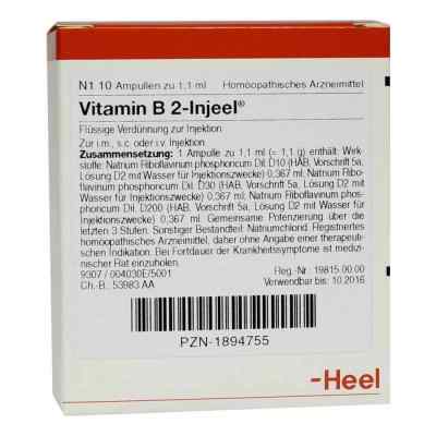 Vitamin B2 Injeel Ampullen