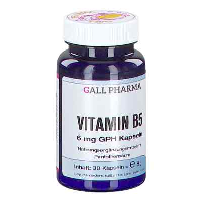 Vitamin B5 6 mg Gph Kapseln
