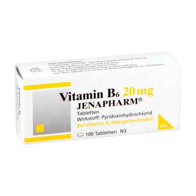 Vitamin B6 20 mg Jenapharm Tabletten