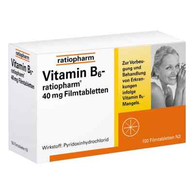 Vitamin B6 ratiopharm 40 mg Filmtabletten