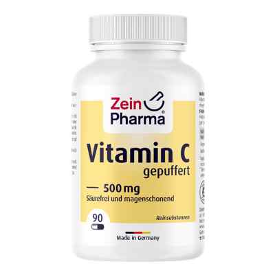 Vitamin C gepuffert Kapseln 90 stk von ZeinPharma Germany GmbH PZN 11161404